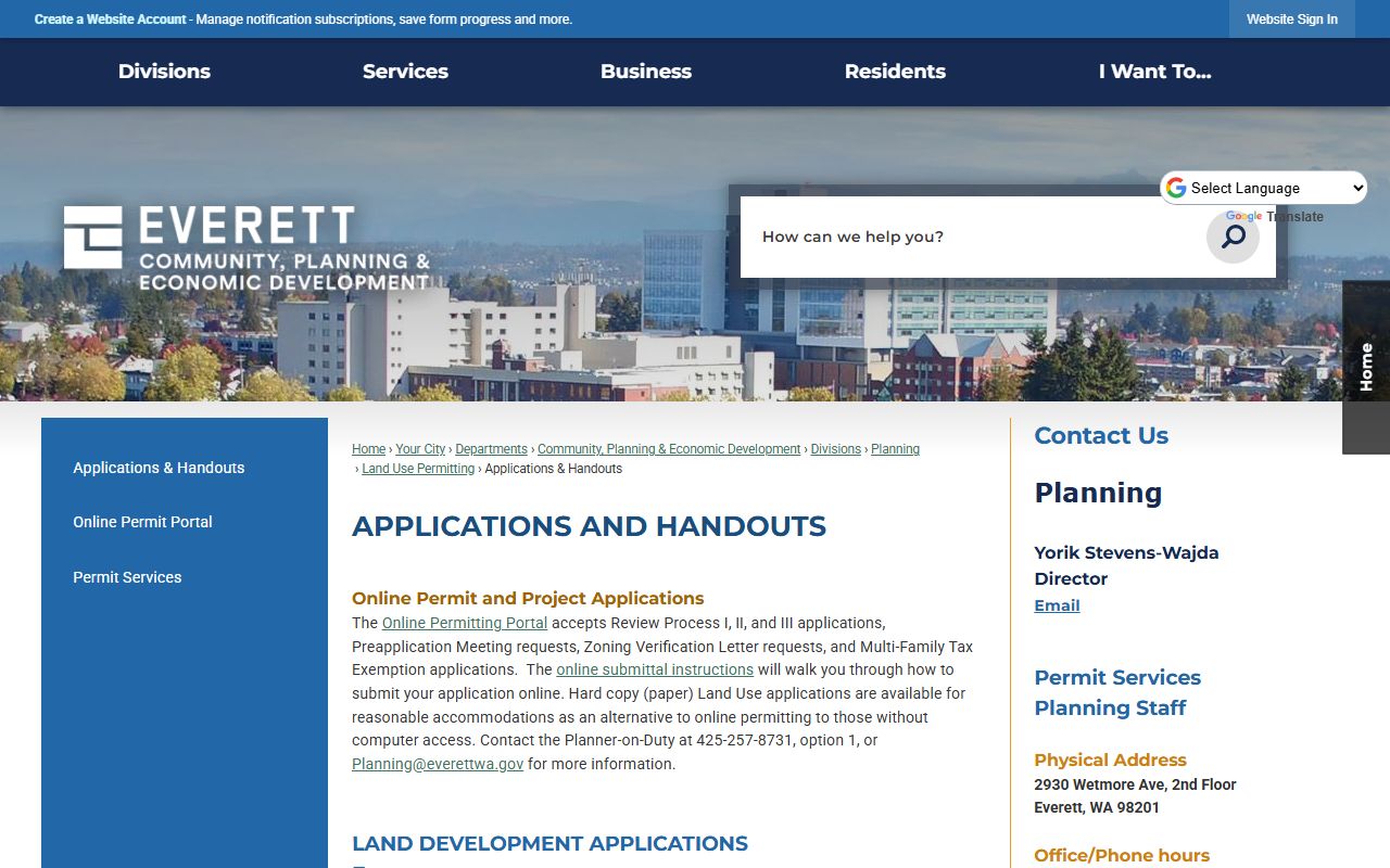 City of Everett public records portal criminal history