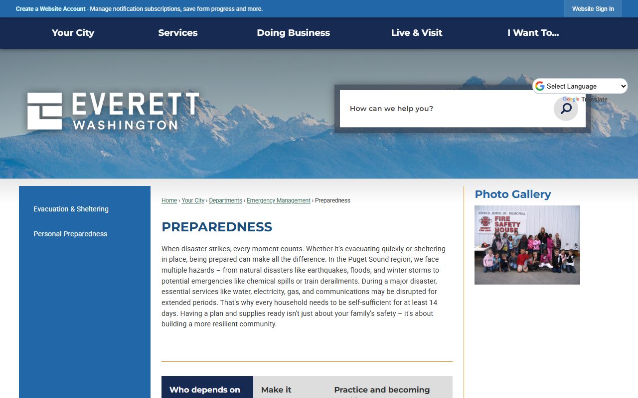 Everett Municipal Court criminal history records