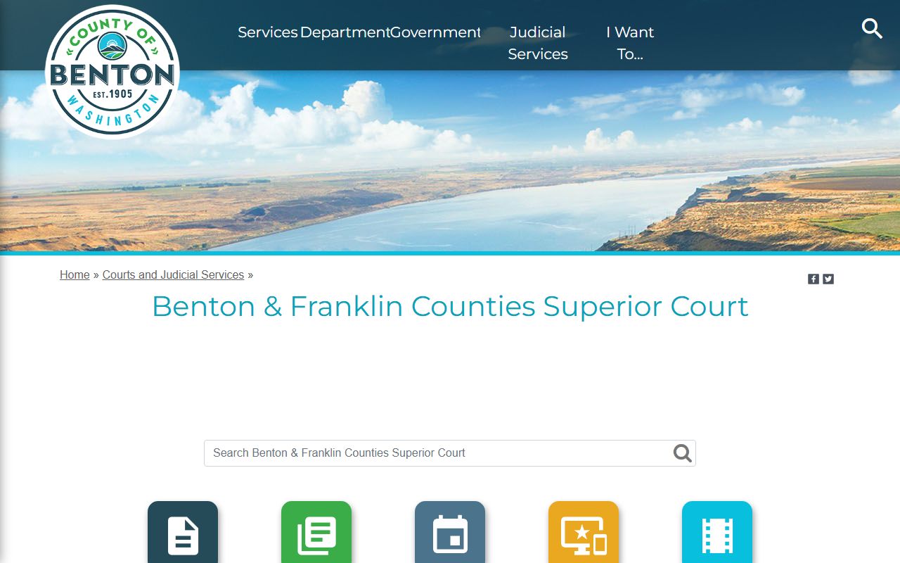 Benton County Superior Court criminal history search