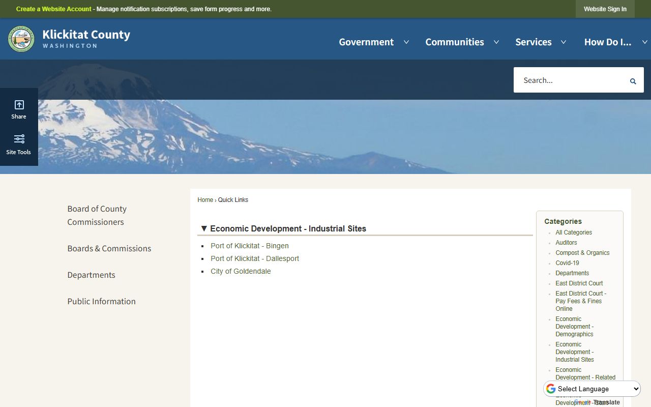 Klickitat County criminal history records
