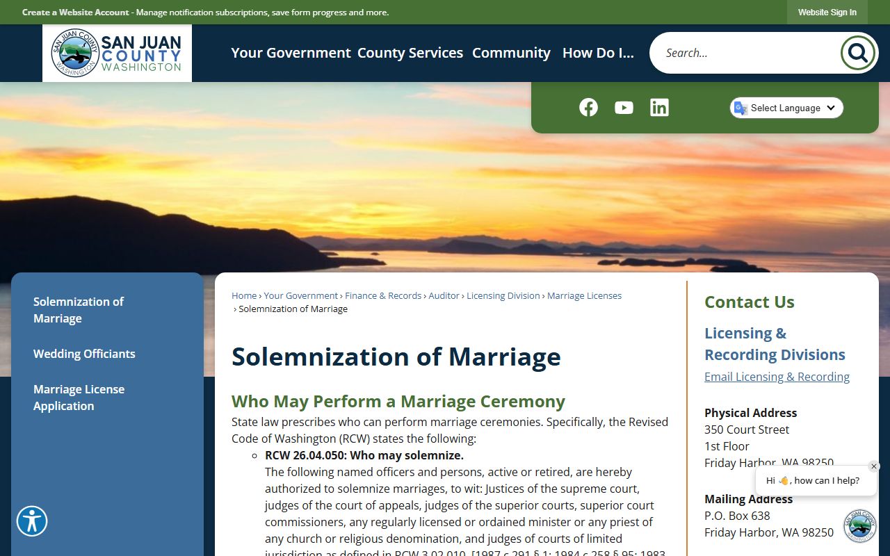 San Juan County criminal history records